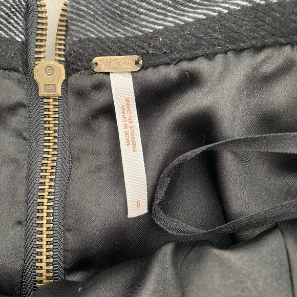 Free People Plaid Skirt, size 6 - Picture 4 of 6